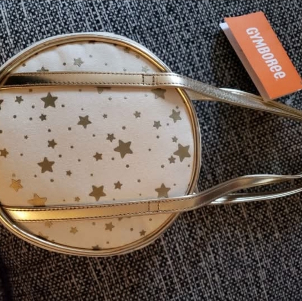 Gymboree Vintage Purse Gold Star Flight Or Fancy New